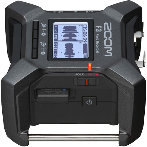 Zoom F3 2-Input / 2-Track Portable Field Recorder - 5